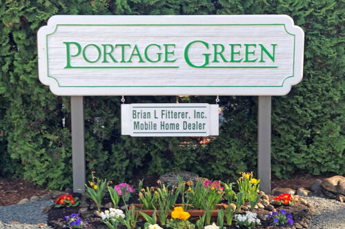 Portage Green Entrance